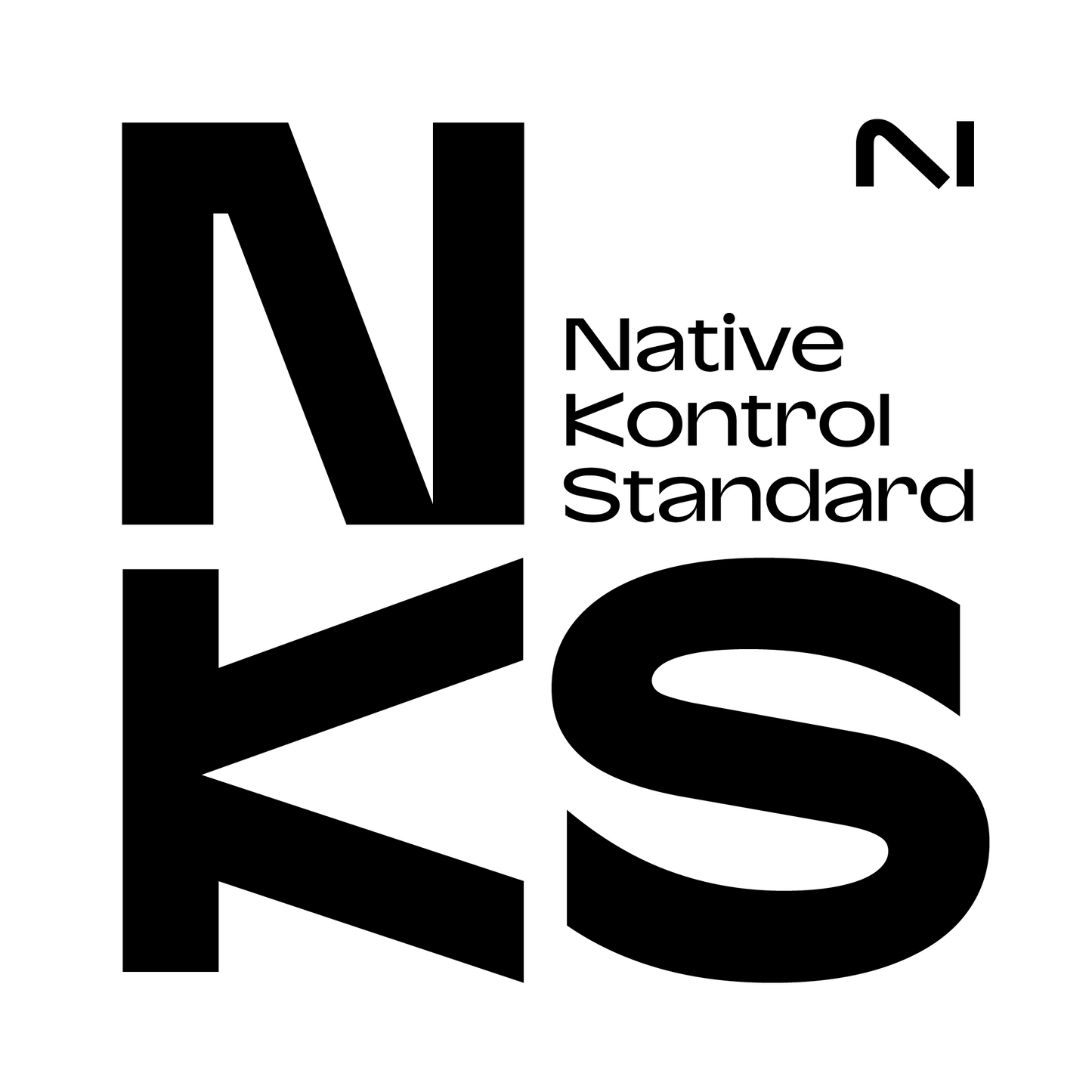 Black 'Native Kontrol Standard' logo on a white background